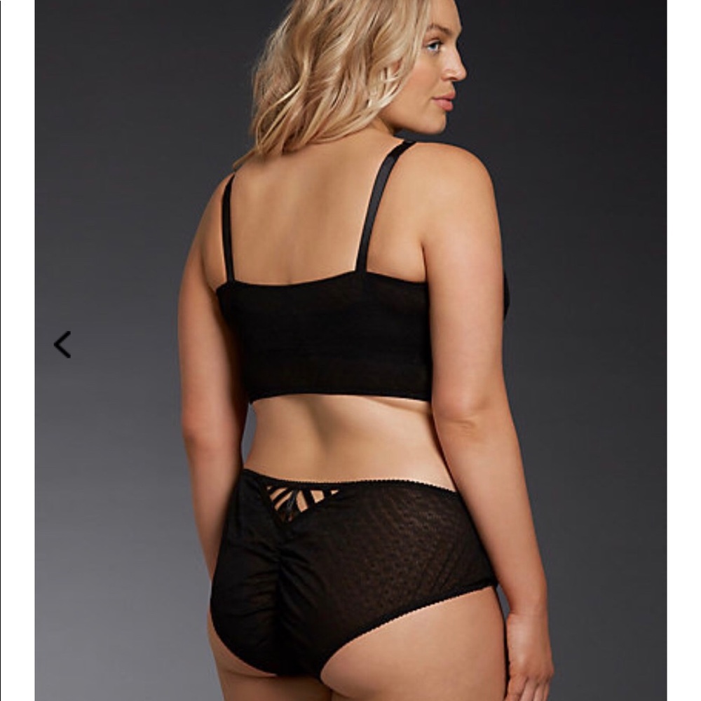 🖤torrid ladder mesh polka dot bralette🖤 - Picture 2 of 2